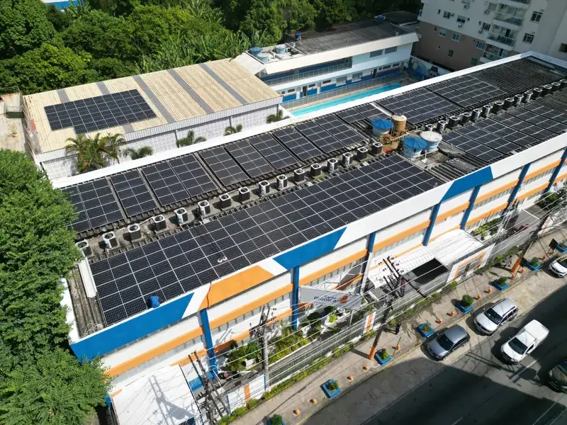 Usina solar: Rede Santa Mônica